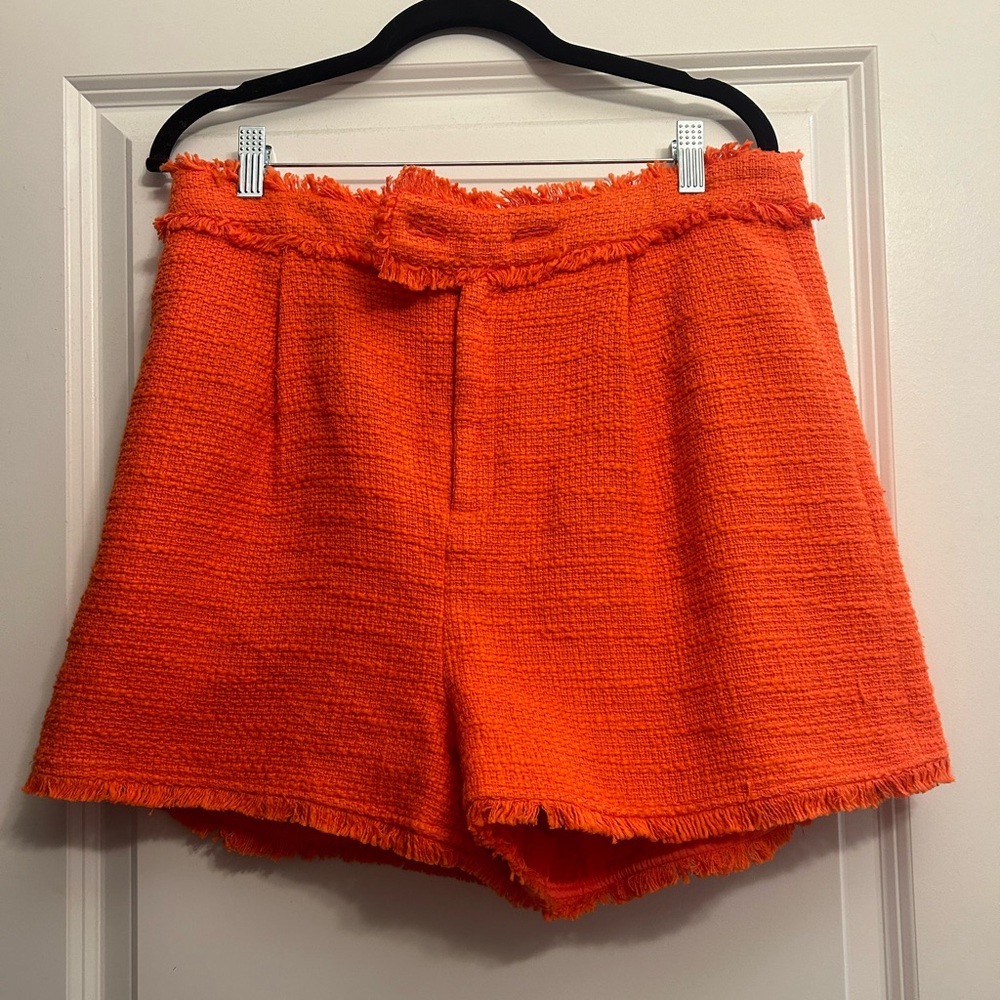 tweed shorts
